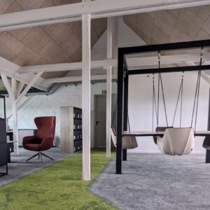 Die Schaukel im Coworking-Space