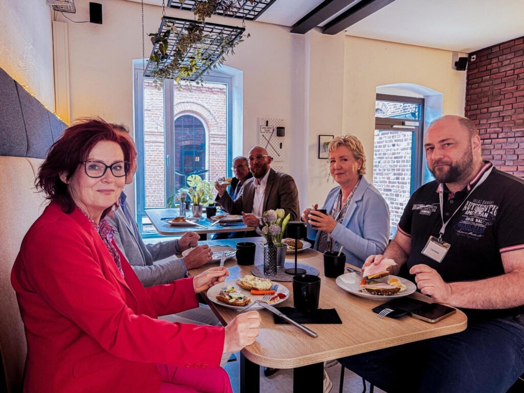 Netzwerkfrühstück im Bistro der Eselsbrücke