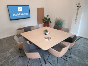 Ein Eselsbrücke-Besprechungsraum
